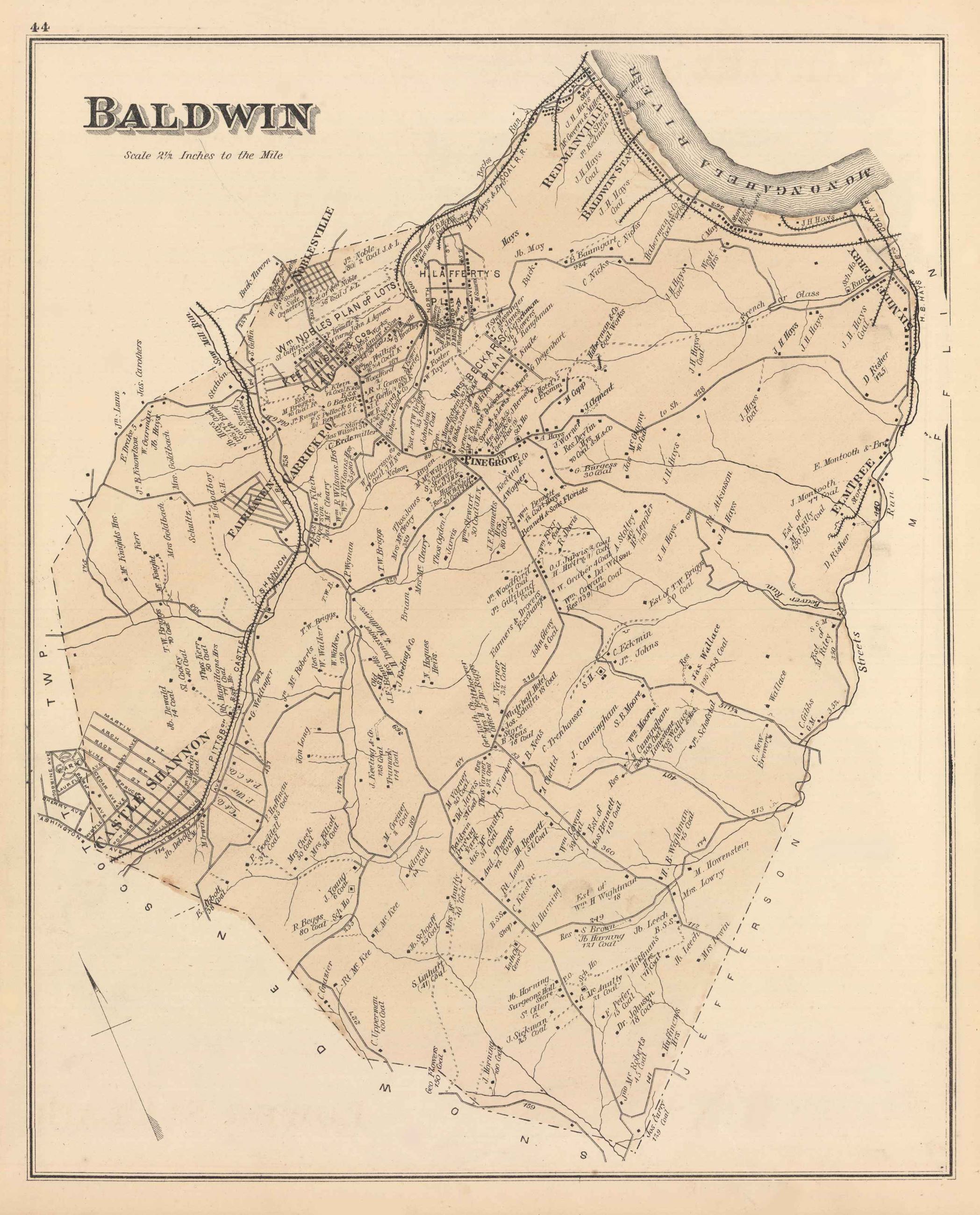 baldwin map-1878
